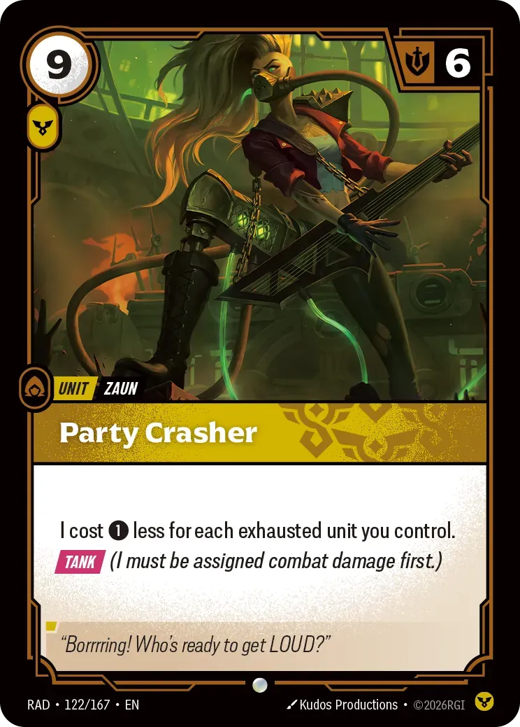 Party Crasher Riftbound card (OPP-122/167)
