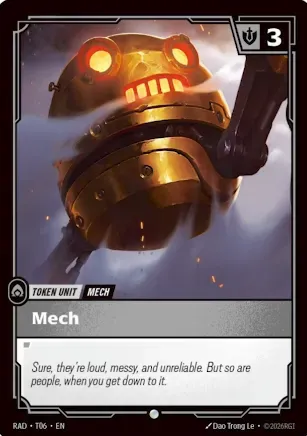 Mech // Recruit RAD · RAD-T06R